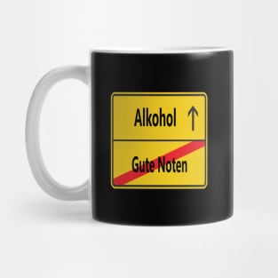 Gute Noten? Alkohol! Mug